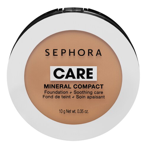 Vårdande mineralpuder (Care Minéral Compact) - Foundation + Lugnande vård