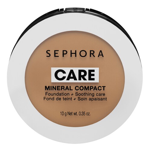 Vårdande mineralpuder (Care Minéral Compact) - Foundation + Lugnande vård