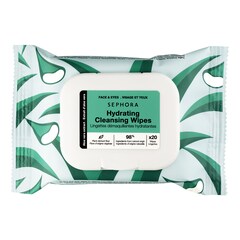 LINGETTES DEMAQUILLANTES - Actifs issus de fruits & plantes + Lotion micellaire, SEPHORA COLLECTION