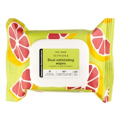 Toallitas doble exfoliaci&oacute;n - Extracto de pomelo + &Aacute;cidos de frutas, Sephora Collection