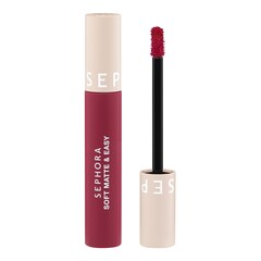 Soft Matte & Easy - Smooth Matte Lip Color, SEPHORA COLLECTION