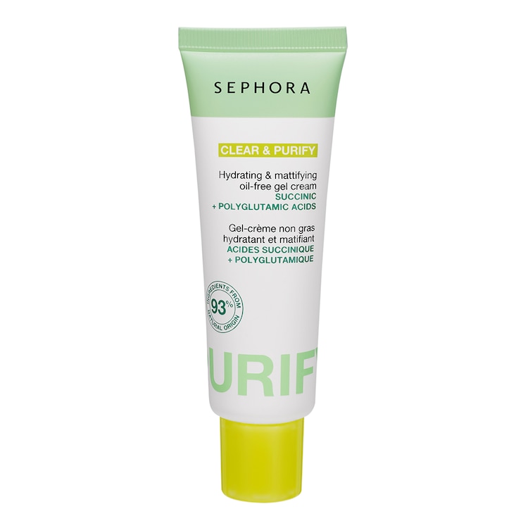 Crema in gel non unta idratante e opacizzante - Pelle idratata e opaca