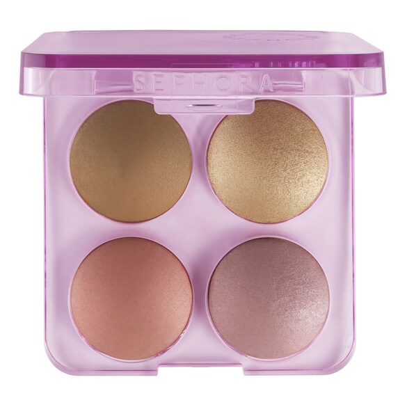 &Scaron;arena paleta Sve u jednom za lice - Rumenilo bronzer i highlighter, SEPHORA COLLECTION