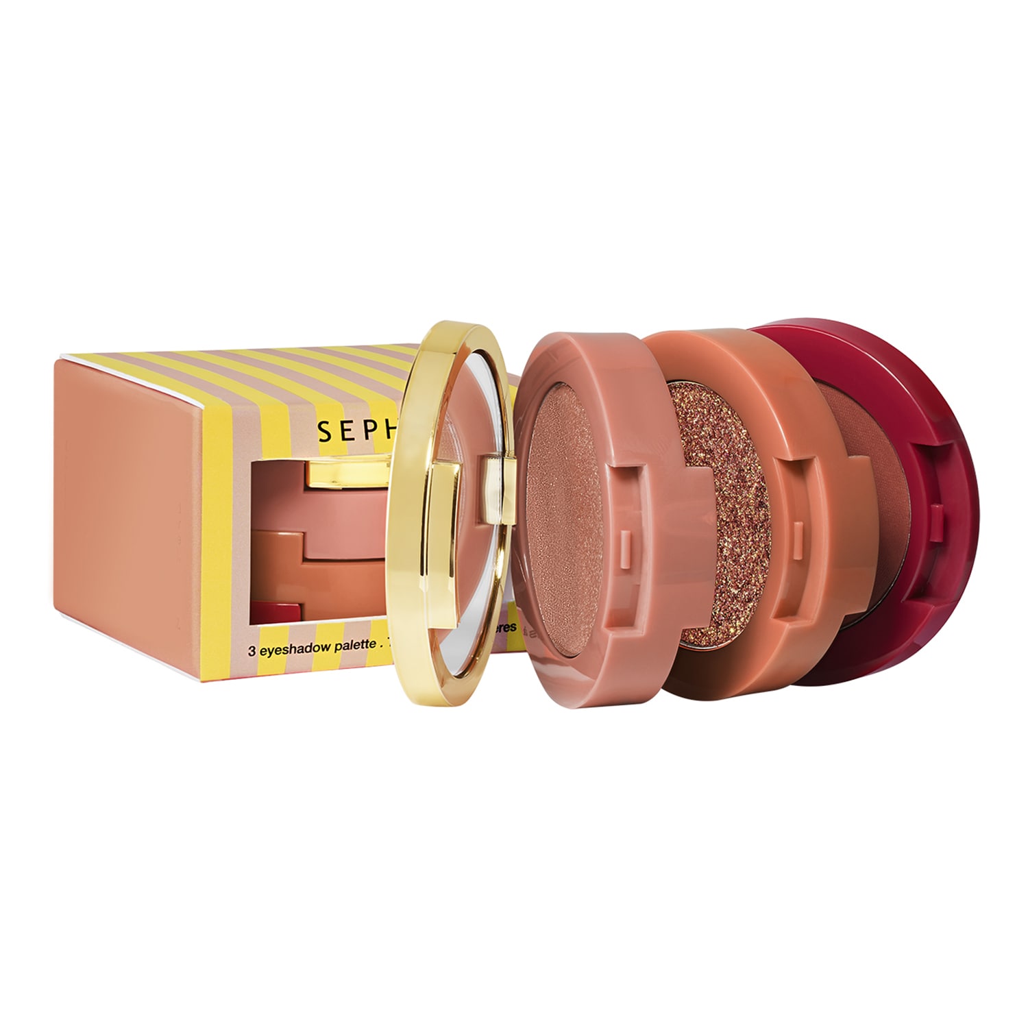 SEPHORA COLLECTION - Glitter Under The Sun – Trio očních stínů