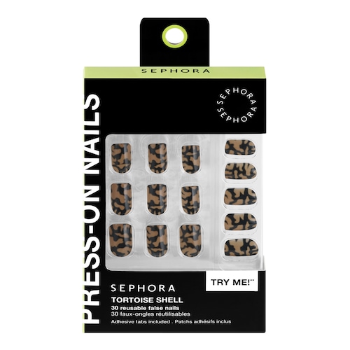 SEPHORA COLLECTION - Kit Faux-Ongles Réutilisables, Pads Adhésifs
