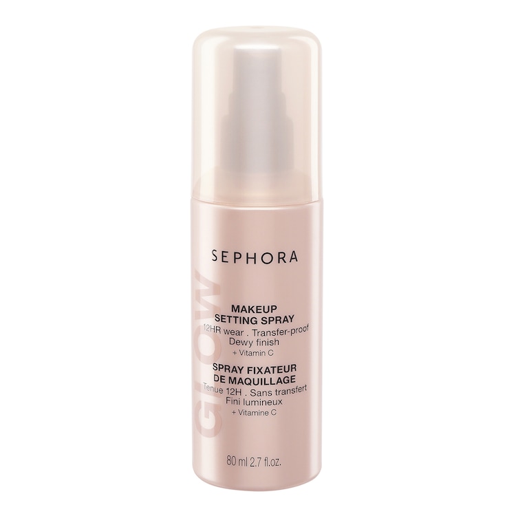 Spray fixateur de maquillage GLOW - Tenue 12H, sans transfert, fini lumineux