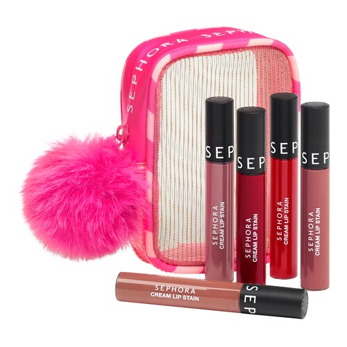 Sephora Collection - KIT 5 PINTALABIOS TERCIOPELO NO TRANSFERIBLES