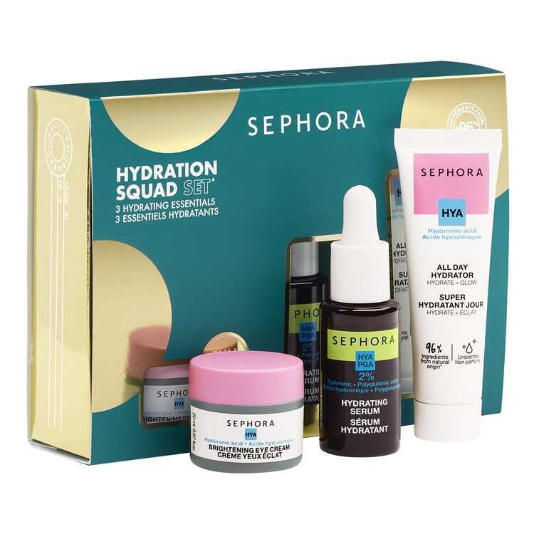 KIT D'HYDRATATION  - Kit de 3 essentiels hydratants visage