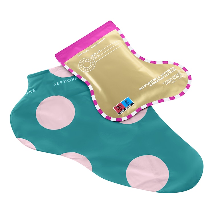 Masques pieds hydratant douceur - Extrait de coco