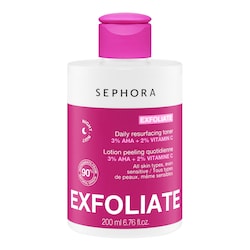 EXFOLIATE - Lotion peeling quotidienne avec 3% AHA + 2% vitamine C