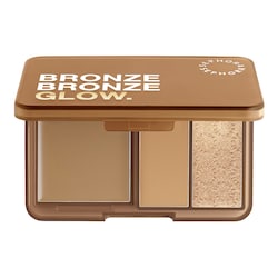 BRONZE BRONZE GLOW PALETTE - Trio de bronzers et highlighter multi-textures