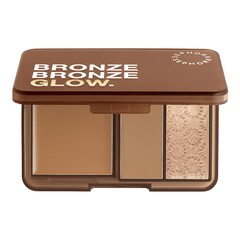 BRONZE BRONZE GLOW PALETTE - Tr&iacute;o de bronceadores e iluminadores multitextura, Sephora Collection