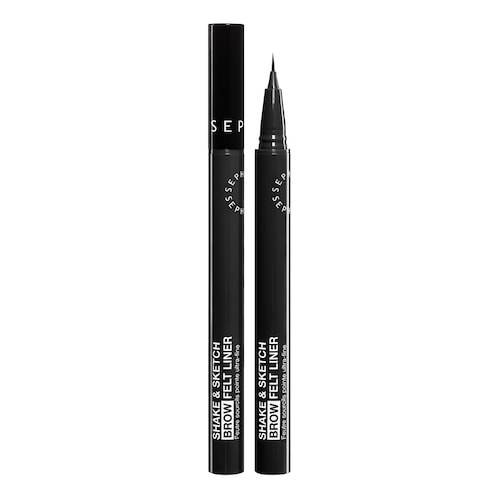 Shake & Sketch Brow Felt Liner - Ögonbrynsfiltpenna med ultrafin spets