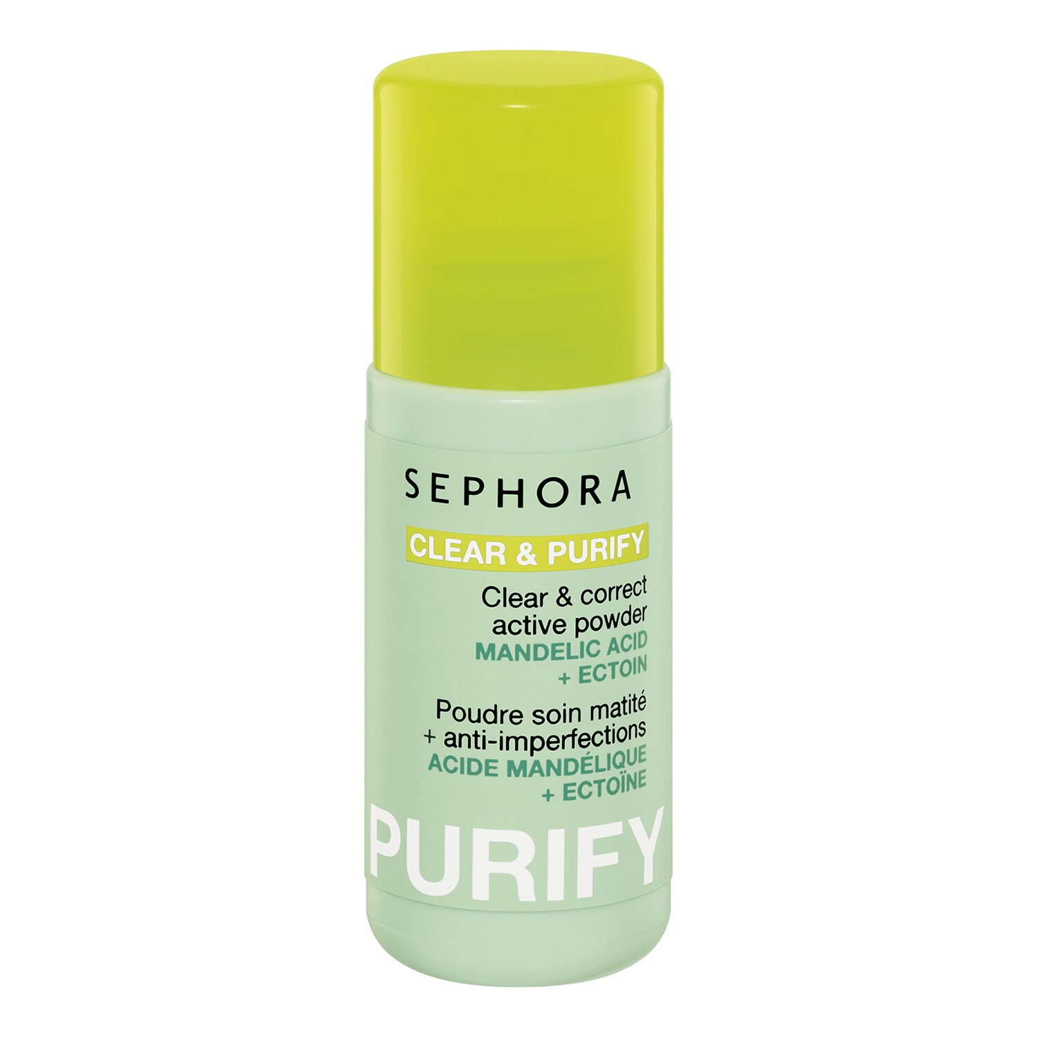 SEPHORA COLLECTION - CLEAR & PURIFY - Pečující pudr proti nedokonalostem, kyselina mandlová + ektoin