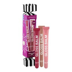 GLOSS BALM TRIO - Coffret de baumes à lèvres teintés dont une teinte exclusive