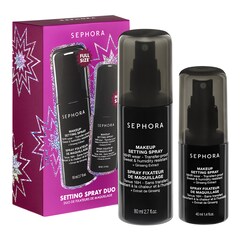 MAKEUP SETTING DUO - Sada fixačn&iacute;ho spreje ve standardn&iacute;m a&nbsp;cestovn&iacute;m form&aacute;tu, SEPHORA COLLECTION