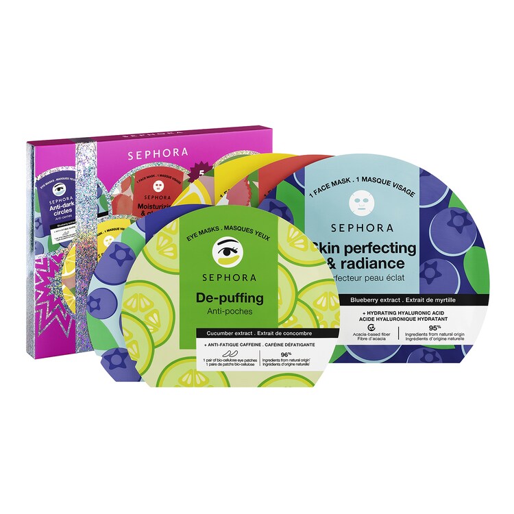 FACE MASK MAGIC* - Set di 5 maschere trattamento viso e occhi