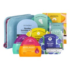 THE SELFCARE EDIT - Conjunto de 8 m&aacute;scaras para o rosto, olhos e corpo, Sephora Collection