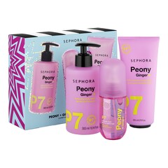 BATH & BODY SET - Set de baie si corp cu bujor si ghimbir, Sephora Collection
