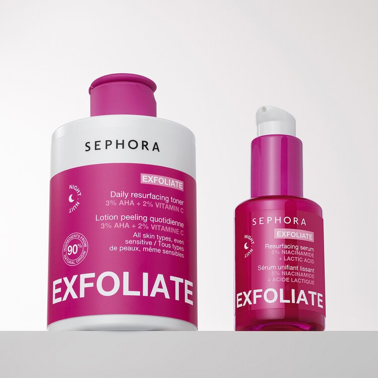EXFOLIATE - Lotion peeling quotidienne avec 3% AHA + 2% vitamine C