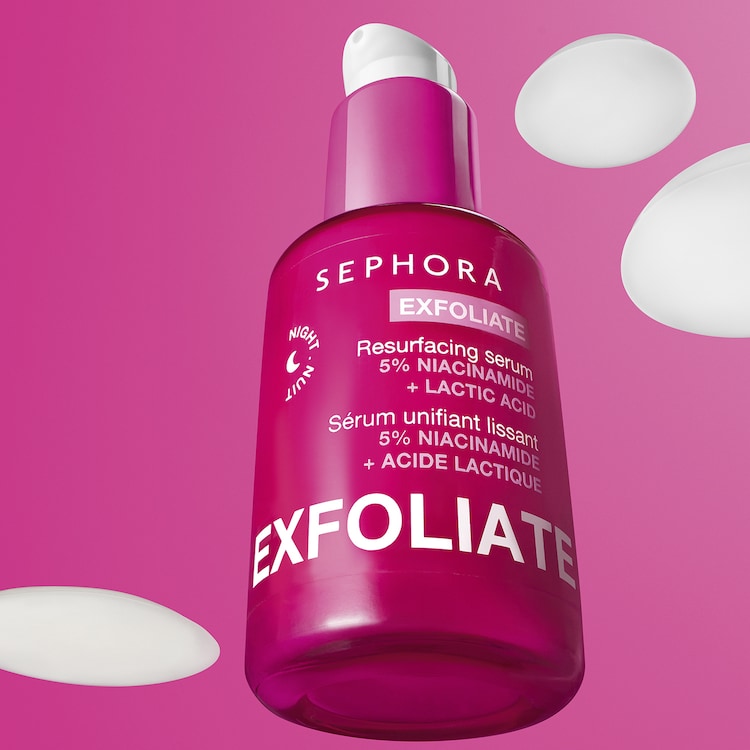 EXFOLIATE - SÉRUM UNIFICANTE ALISADOR CON 5 % DE NIACINAMIDA + ÁCIDO LÁCTICO