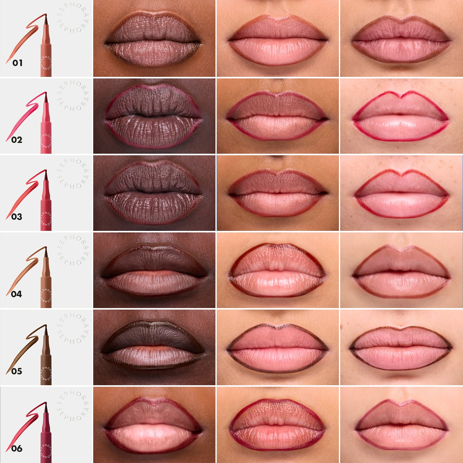 Lip Tint Felt Liner - Bulaşma Yapmayan Marker Dudak Kalemi