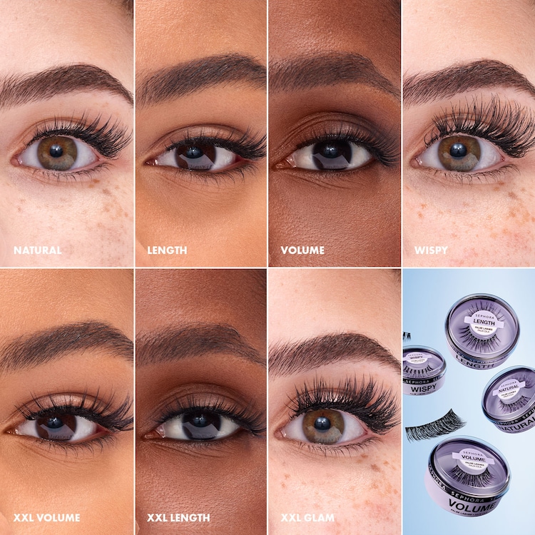 Essential False Lashes - Opakovaně Použitelné Klasické Umělé Řasy