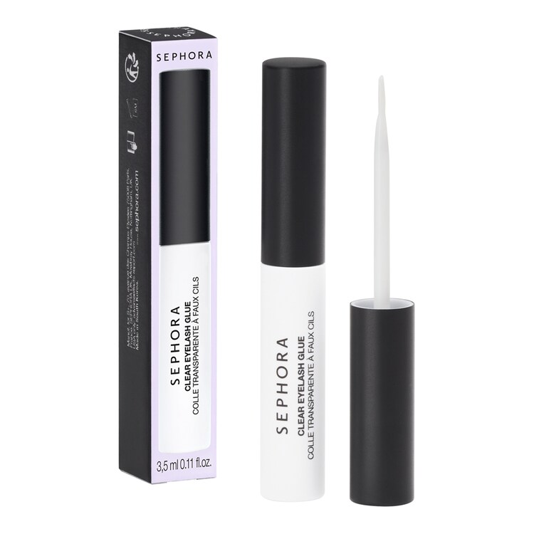 CLEAR EYELASH GLUE - Colle transparente à faux cils Longue tenue, invisible
