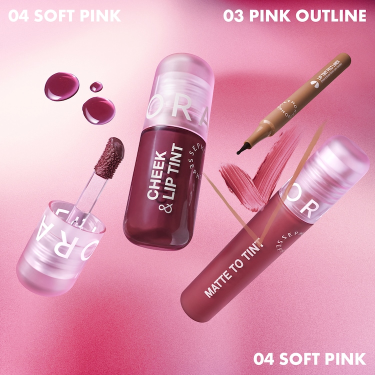 CHEEK & LIP TINT - Tinte para mejillas y labios no transferible