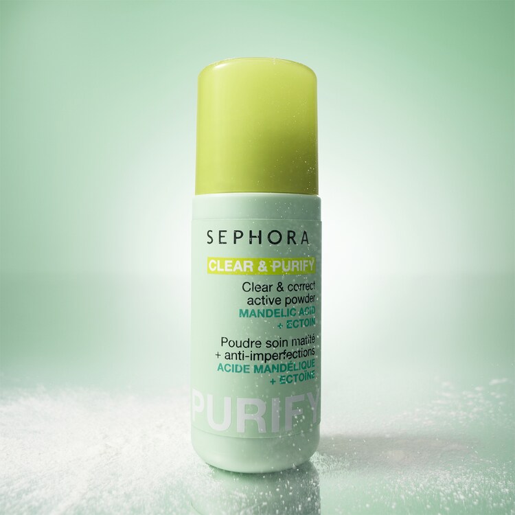CLEAR & PURIFY - Pudra tratament anti-imperfectiuni cu acid mandelic + ectoina