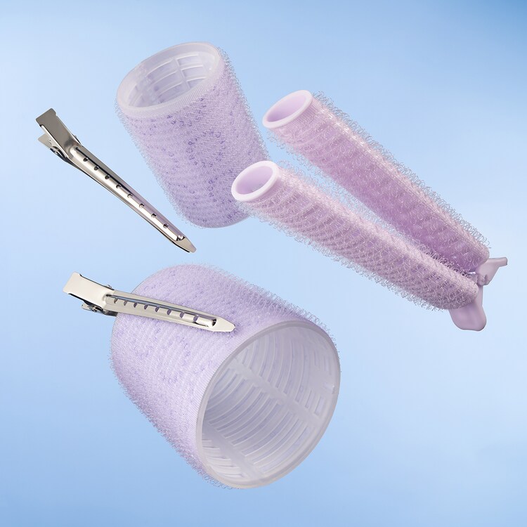 Roll & Bounce Hair Rollers set - Conjunto rolos cabelo styling aderentes