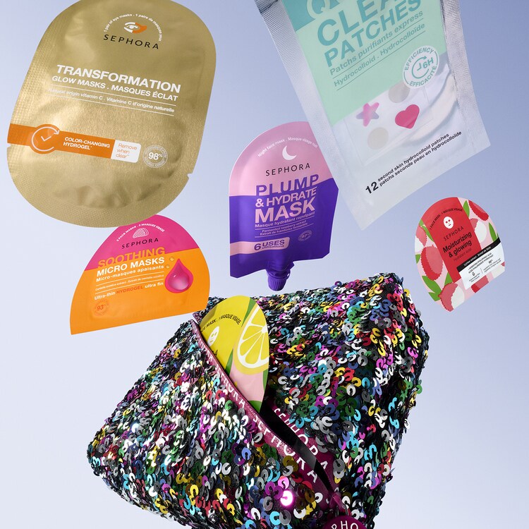 MASK MANIA - Conjunto de 20 máscaras para o rosto, olhos e corpo