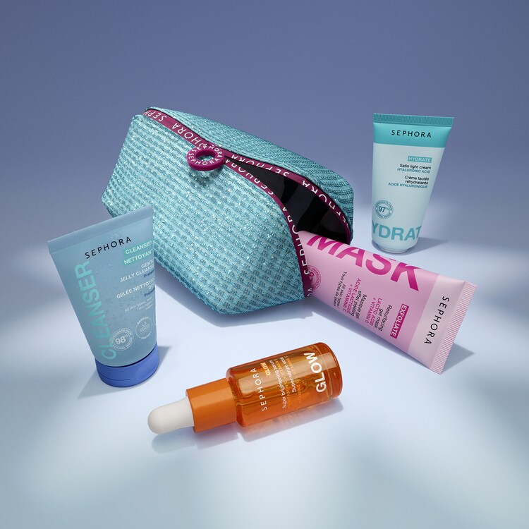 BEAUTY BREAK - Conjunto de 4 essenciais de cuidados faciais