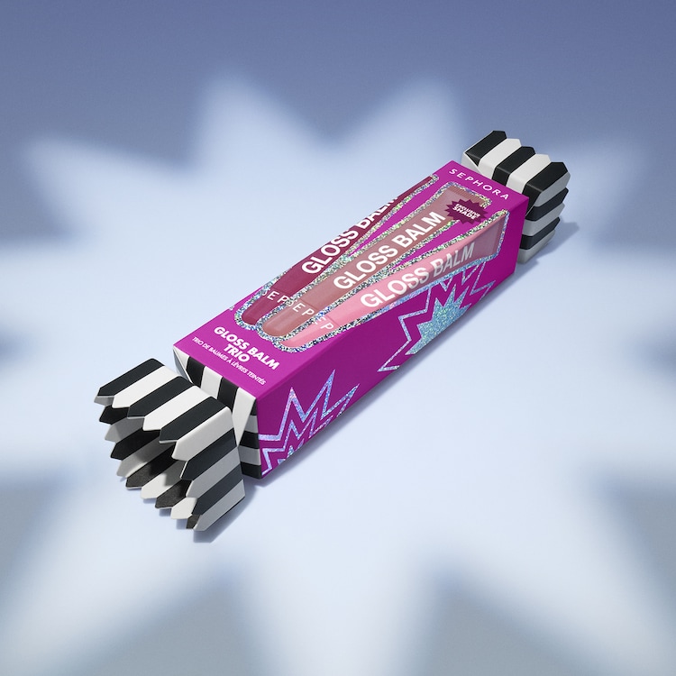 GLOSS BALM TRIO - Zestaw koloryzujących balsamów do ust z unikalnym odcieniem