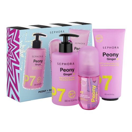 SEPHORA COLLECTION - Candy Cane + Frosted Pine Bath Set