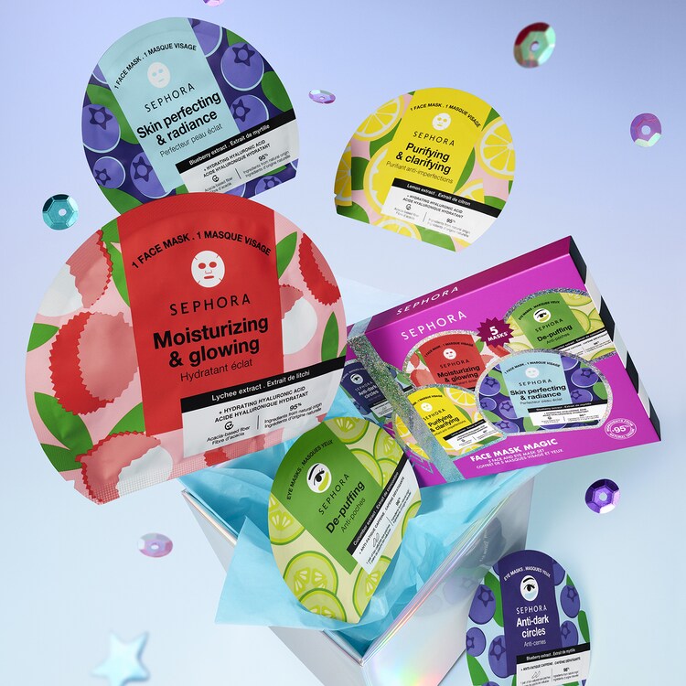 FACE MASK MAGIC* - Set di 5 maschere trattamento viso e occhi