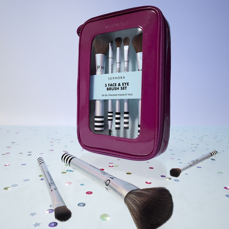 5-Piece Face & Eye Brush Set - Pinselset