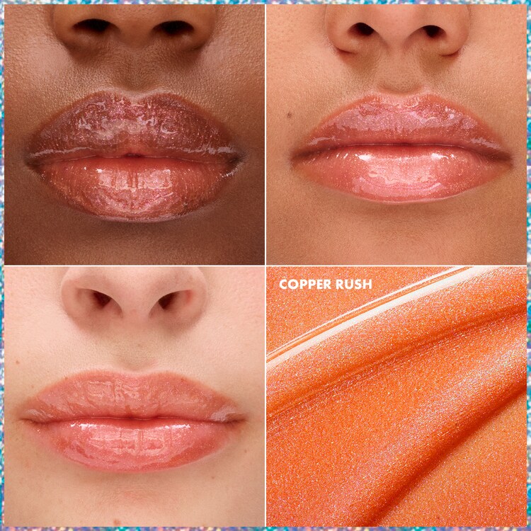 OUTRAGEOUS CHARM - Gloss Outrageous Plump effetto volume con custodia a pompon
