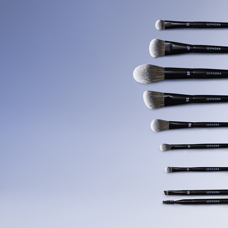 8-Piece Pro Face & Eye Brush Set - Pinselset