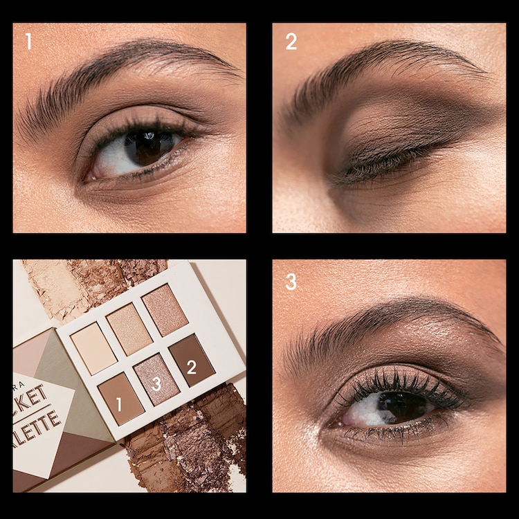 Pocket Palette - Paleta de 6 sombras de ojos 