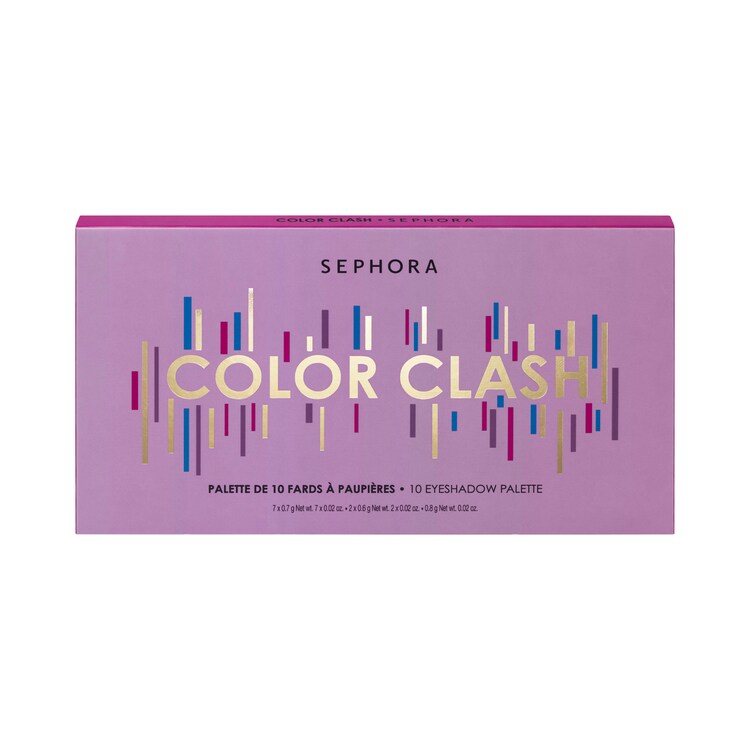 Color Clash - Palette de 10 fards à paupières