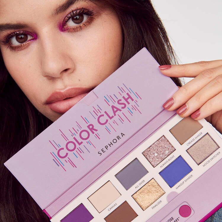Color Clash - Palette de 10 fards à paupières