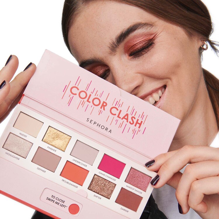 Color Clash - Palette de 10 fards à paupières