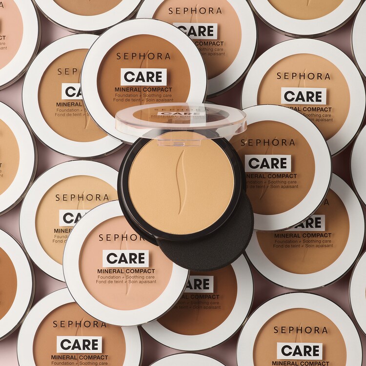 Cuidado Mineral compacto - Base de maquillaje + Cuidado calmante