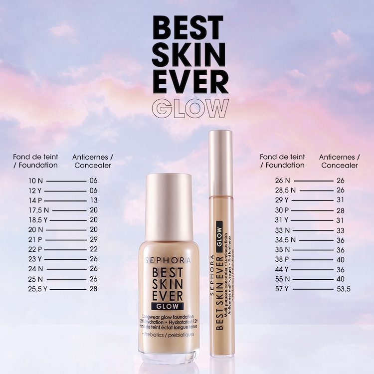  Best Skin Ever Glow - Base de maquillaje de larga duración