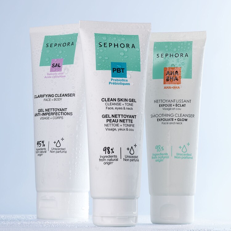 Clarifying face & body cleanser - Face + body cleanser