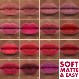 Soft Matte & Easy Smooth - mat boja za usne