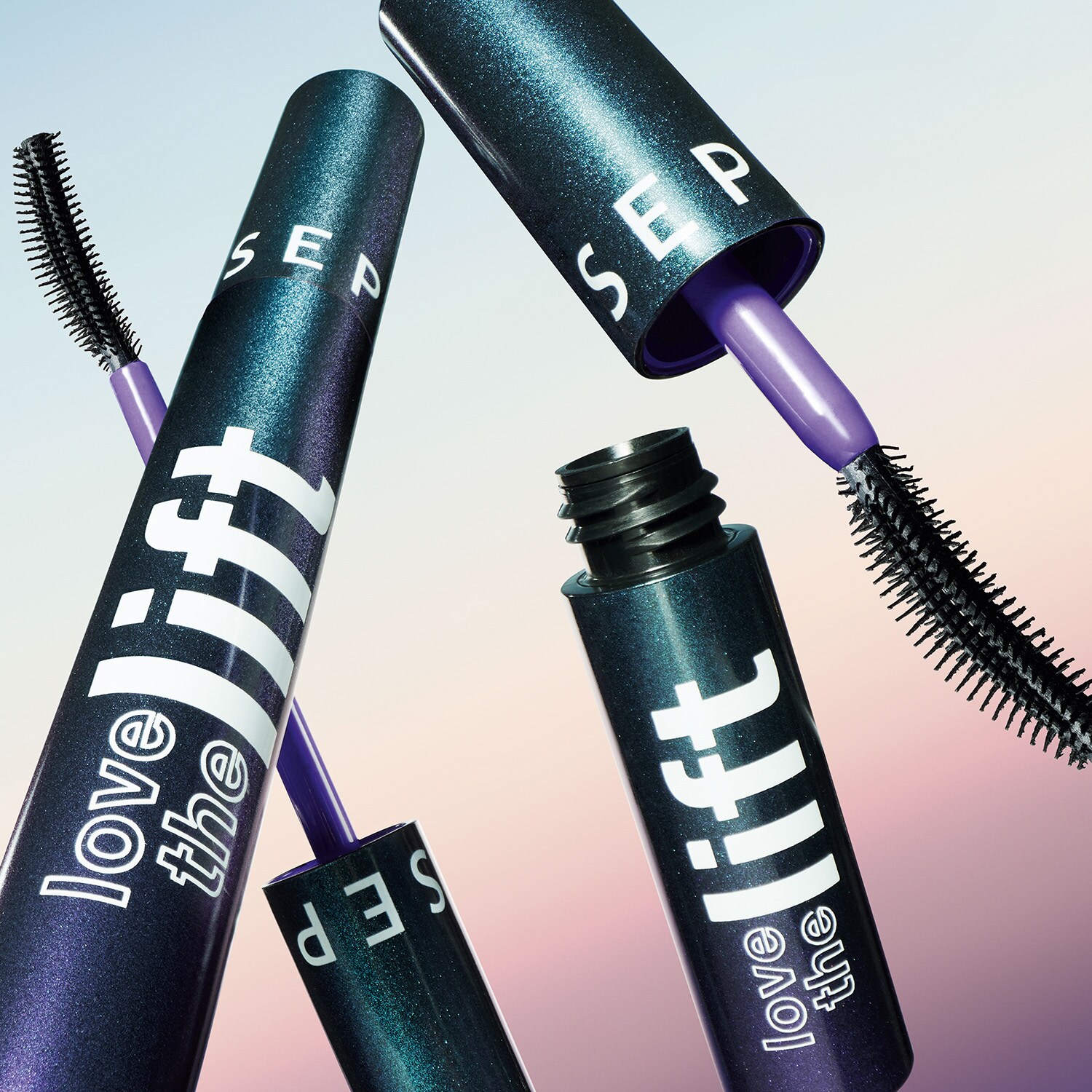 Мини тушь для ресниц, придающий объем и подкручивающий Sephora Collection Love The Lift, 5 мл