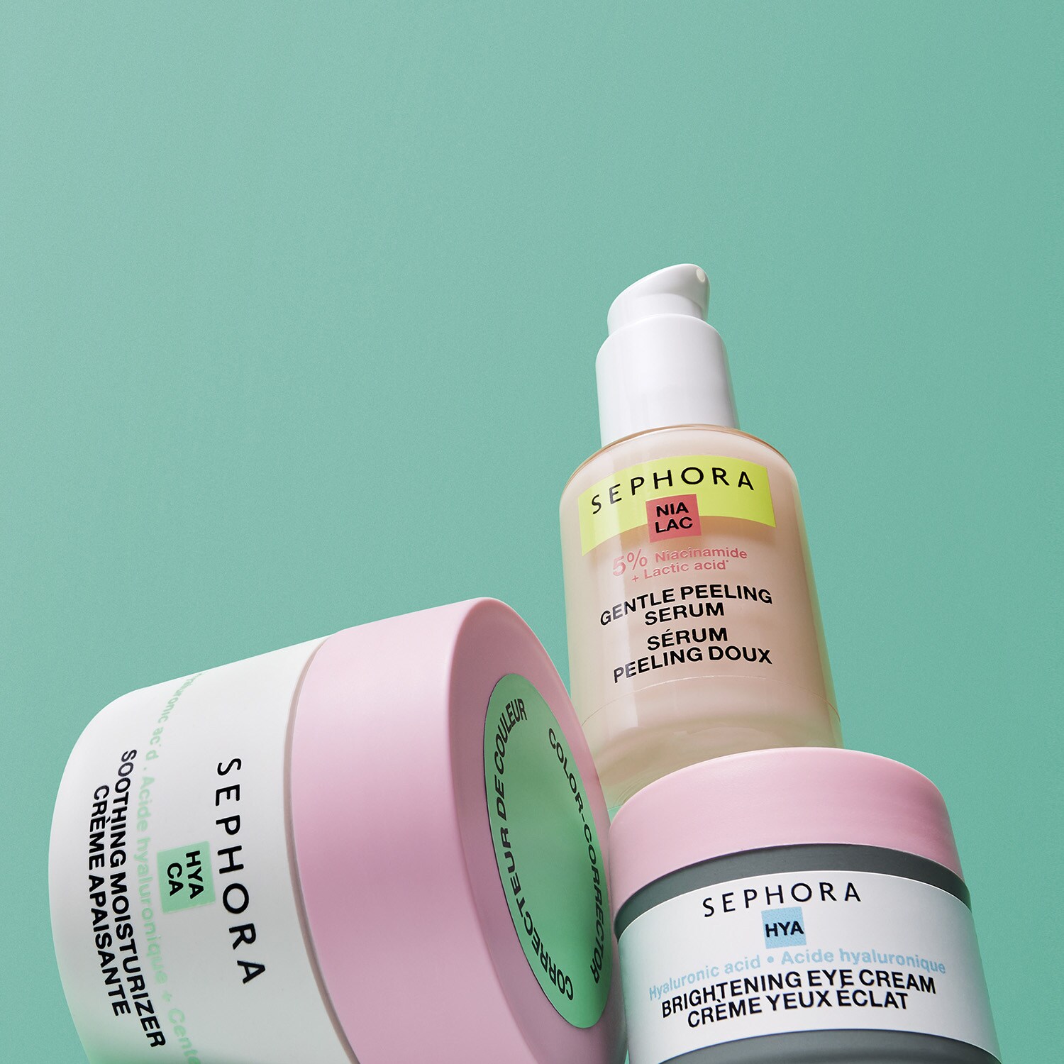 Крем для зрелой кожи лица, проблемная кожа Sephora Collection Soothing cream with moisturizing hyaluronic acid and soothing centella asiatica, 50 мл