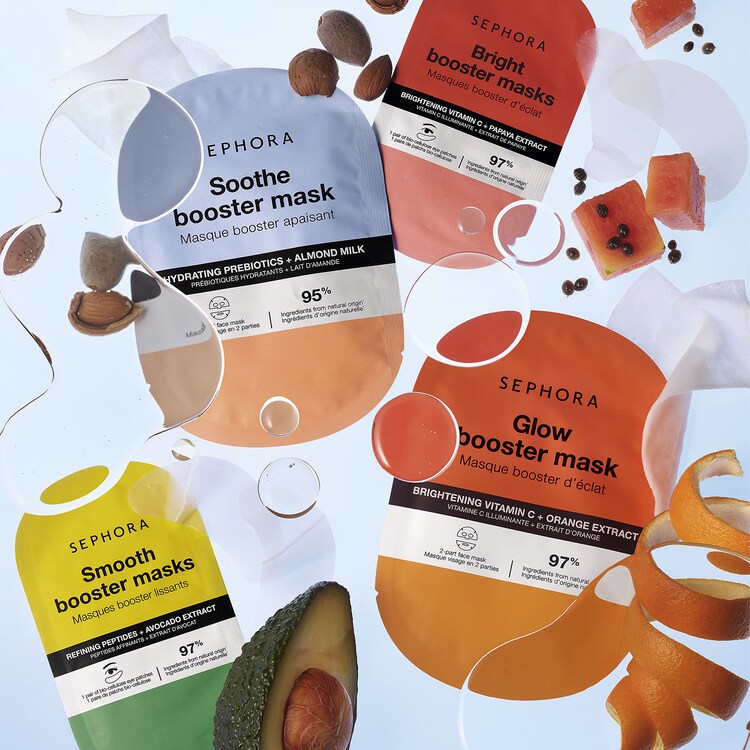 Maschera booster viso - Maschera in tessuto